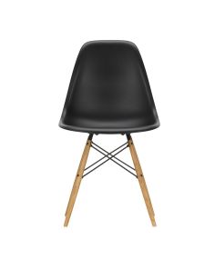 Eames Plastic Side Chair DSW QuickShip tiefschwarz