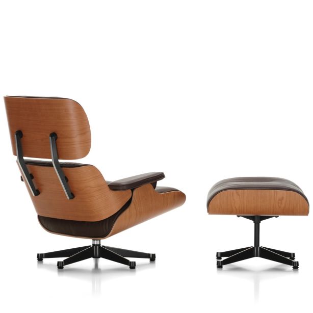 Eames Lounge Chair Europäische Kirsche