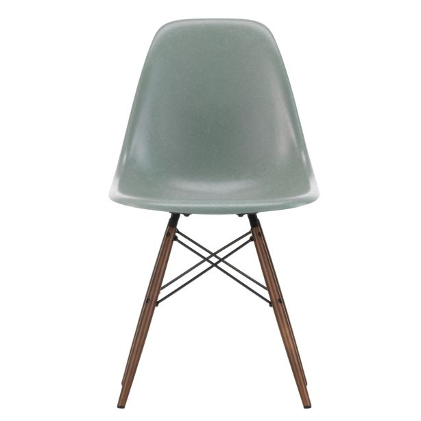 Eames Fiberglass Side Chair DSW QuickShip Sea Foam Green