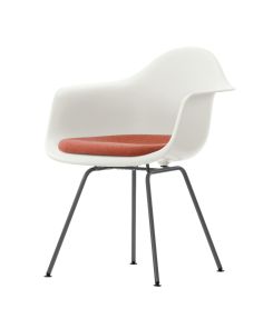 Eames Plastic Armchair DAX, gepolstert