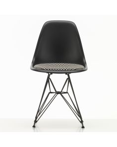 Eames Plastic Side Chair DSR, gepolstert