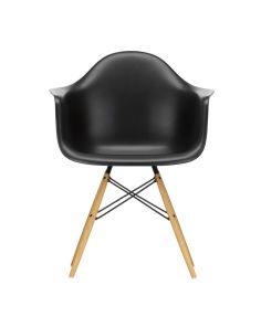Eames Plastic Armchair DAW QuickShip tiefschwarz